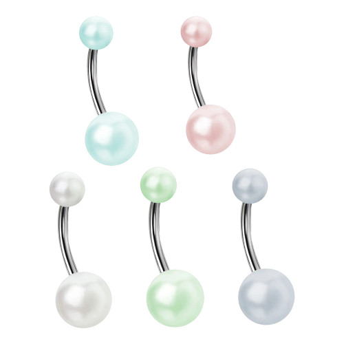 Pearl Belly Button Rings