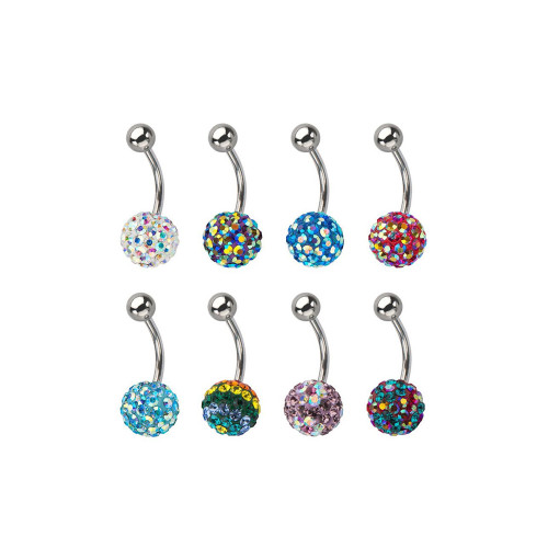 Ferido Disco Ball Belly Button Rings