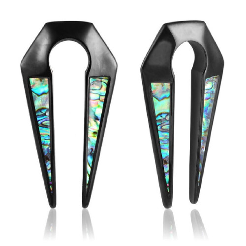 Keyhole Abalone Shell Ear Weight