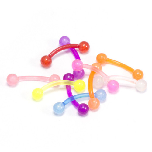 Acrylic Curved Barbell