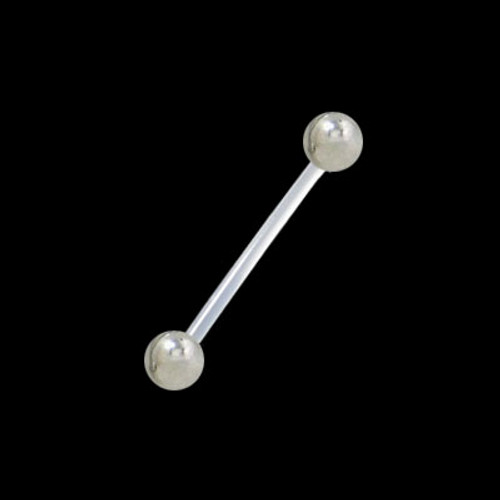 14 gauge Flexible Pregnancy Belly Button Ring with Interchangable Balls