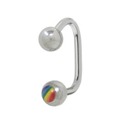 Pride Logo Lippy Loop Labret Lip Piercings