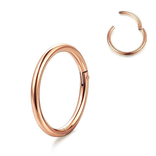 Hinged Clicker Hoops Segment Rings