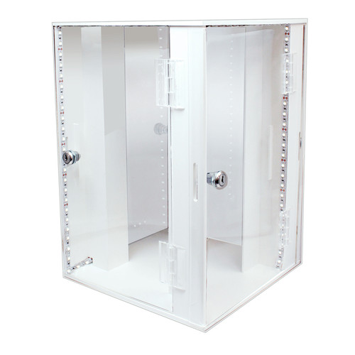 Body Jewelry LED Display Case with 252 Pc Jewelry Included