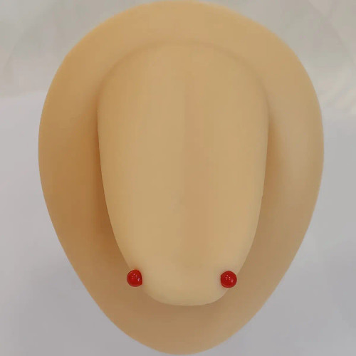 Surgical Steel 16G Snake Eyes Tongue Ring Piercing Jewelry 9/16 Inch 10PCS