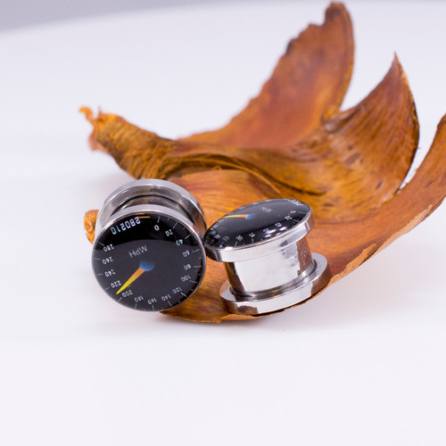 Speedometer Logo Ear Gauges Expander