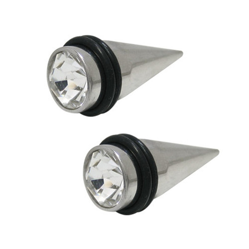 00G Steel Spike Ear Stretcher Tapers 00G Steel Spike Ear Stretcher Tapers