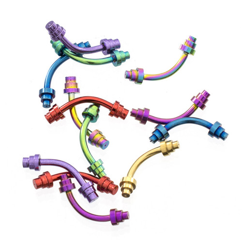 Stair Spike Curved Barbells