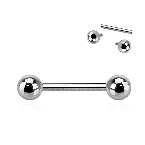Titanium Internally Threaded Barbells