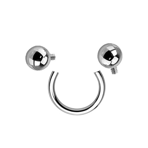 16G Balls Ends Circular Barbells Horseshoe Rings Piercings Jewelry