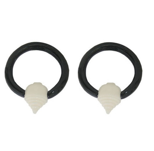 Tiered Spike Captive Bead Rings