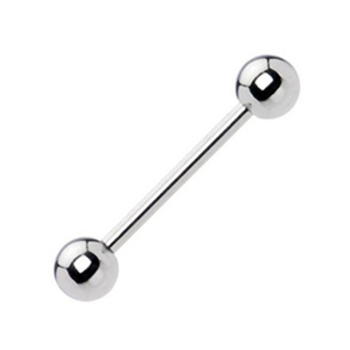 Surgical Steel Straight Barbell Bar 14G Surgical Steel Straight Barbell Bar 14G