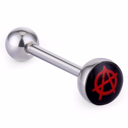 ANARCH Logo Tongue Barbell