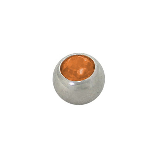 Jeweled Replacement Bead Surgical Steel Threaded-2