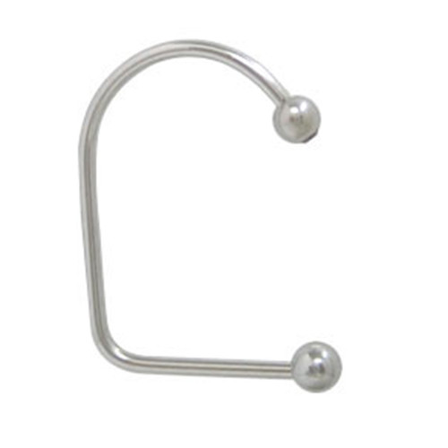 14G Clear CZ Lippy Loop Labret Studs