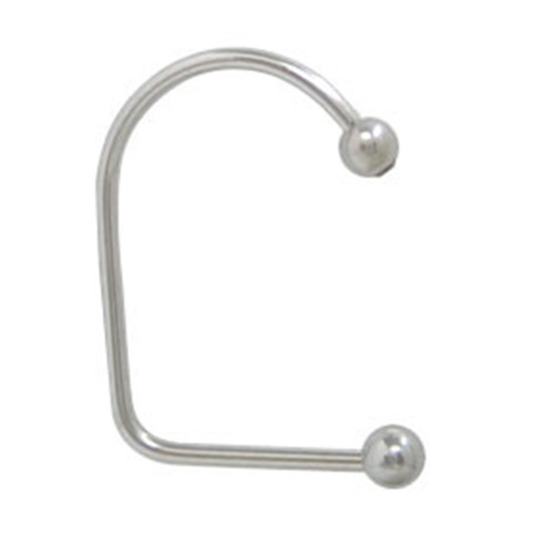 14G Purple CZ Lippy Loop Labret Studs