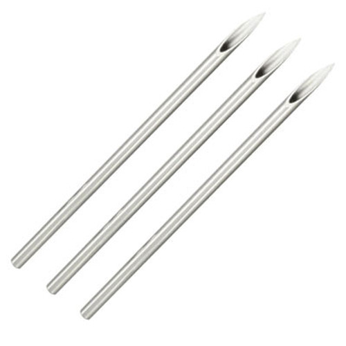 50pc. Body Piercing Needles (20G, 18G, 16G)