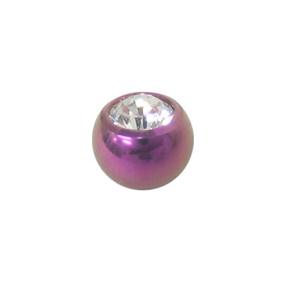 Titanium Jeweled Threaded Replacement Bead-2