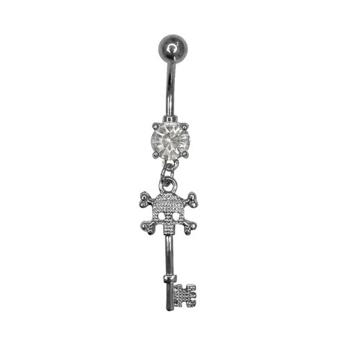 Skull Belly Button Ring Skull Belly Button Ring