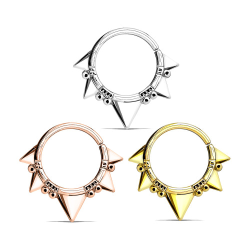 Tribal Bendable Hoops Rings Piercing