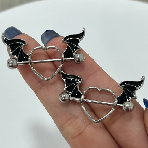 Bat Nipple Ring