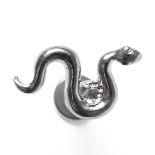 Snake Labret Earring Stud