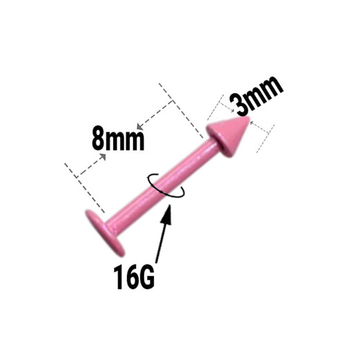 16G Spike Labret Studs
