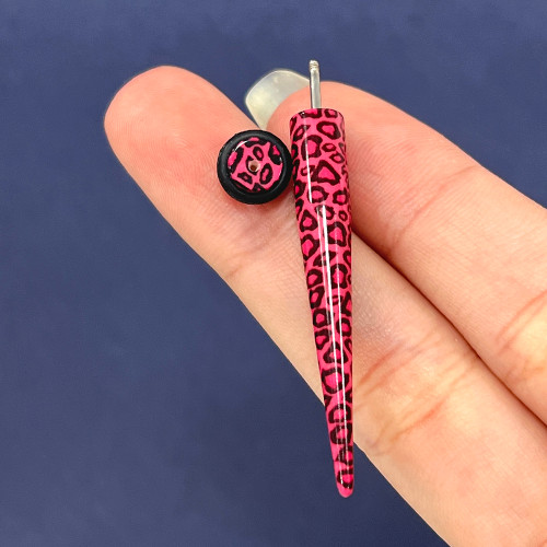 Leopard Skin Fake Taper