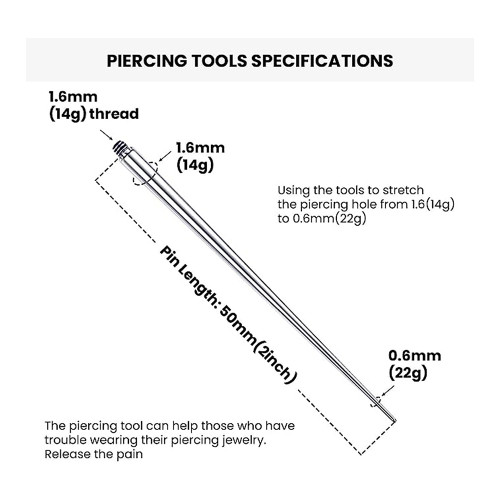 Internal Threaded Taper Insertion Pin