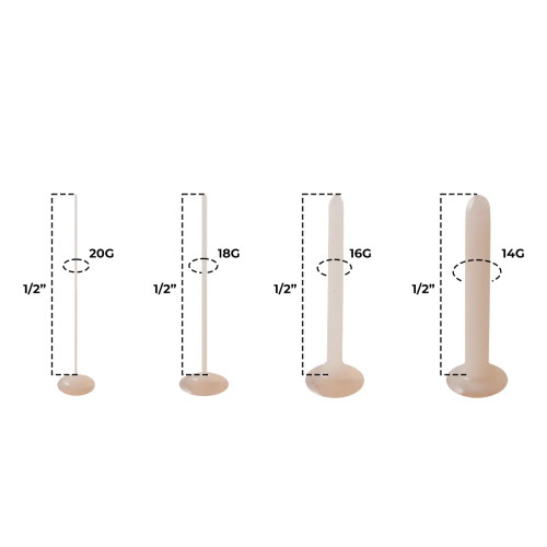 Glass Body Piercing Retainer