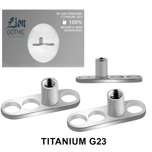 Sterilized Titanium Dermal Anchor Base 16G 14G