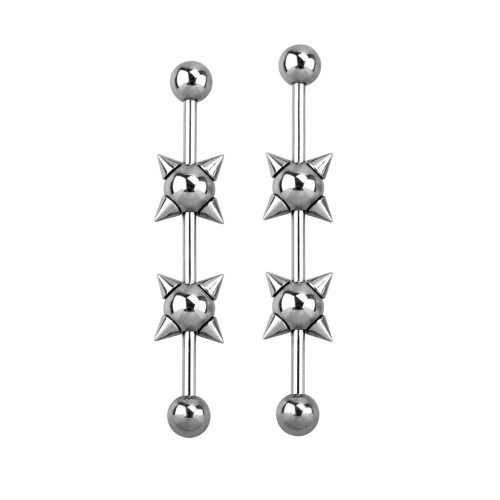 Spiked Industrial Barbell