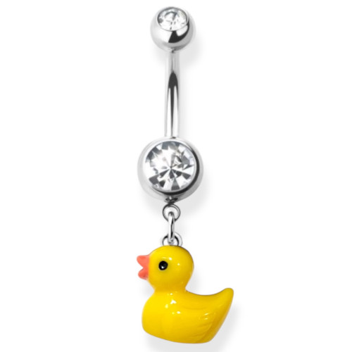 Dangle Duck Belly Button Rings Dangle Duck Belly Button Rings