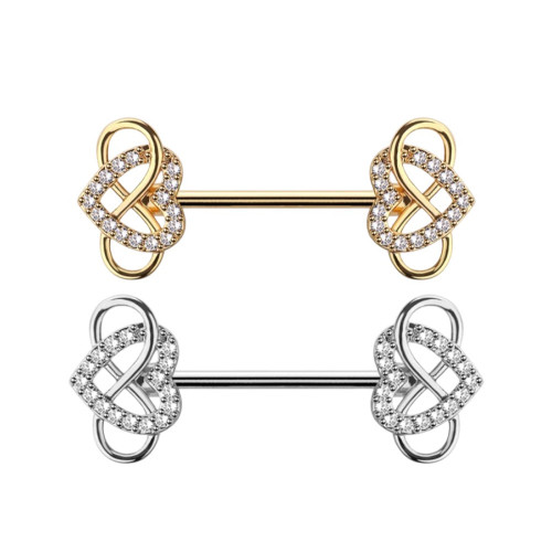 Infinity Heart Nipple Ring Infinity Heart Nipple Ring