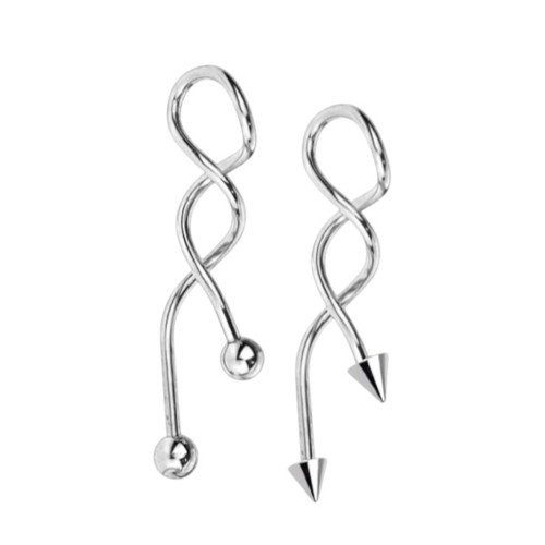 Twisted Spiral Barbell industrial