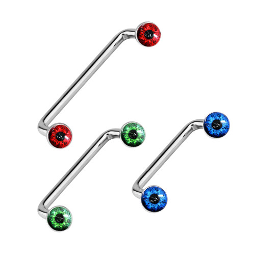 Eyeball Logo Staple Surface Barbells