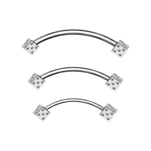 Dice Snake Eyes Tongue Barbells