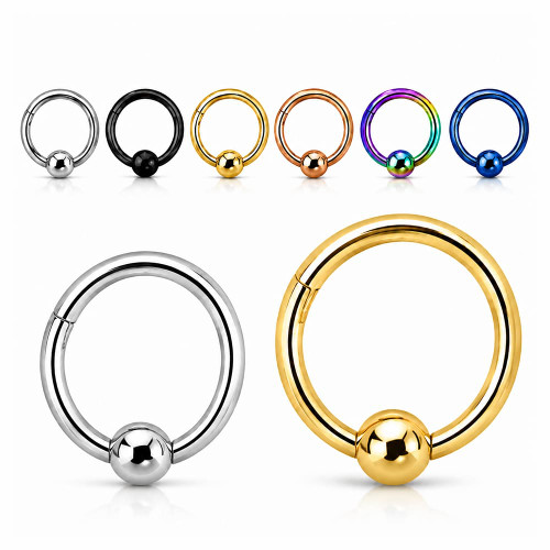 Hinged Captive Bead Ring