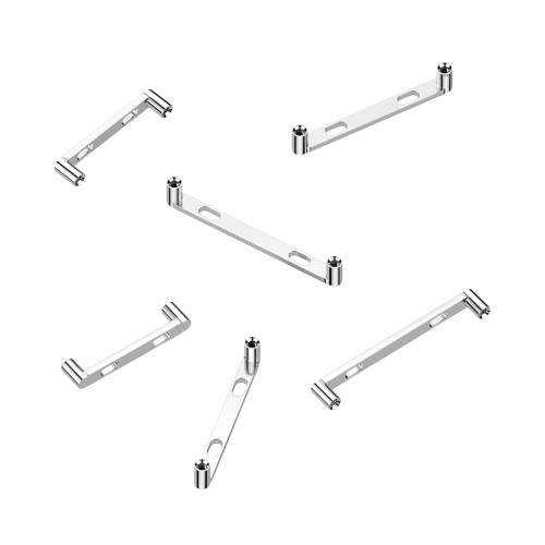 Internally Threaded Flat Staple Surface Barbell