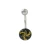 Triquetra Badge Belly Button Ring Piercing