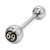 69 Logo Tongue Barbell
