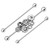 Steampunk Gears Industrial Barbells