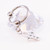 Cartilage - Tragus Earring, Ahnk Charm Design with Jewels 