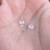 Acrylic Clear Earring Piercing Retainer Stud