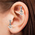 Dangle Anchor Cartilage Earring 