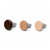 14G Internally Threaded Flesh Tone Disk Dermal Anchor Tops