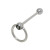 Door Knocker 8 Ball Barbell Tongue Ring