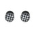 Ear Plug Acrylic Screw Fit with Checker Logo Design 