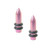 Pair of Bullet Shaped Ear Gauge With Rings