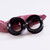 Pair of Black Soft Thin Silicone Flexible Tunnels 2ga- 9/16 in 